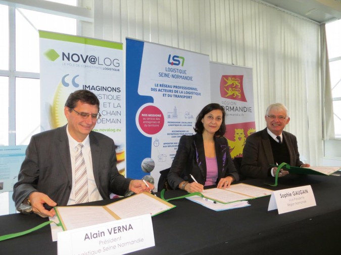 Un contrat de filière logistique a été signé au Havre avec la Région pour une aide de 1,5 M€